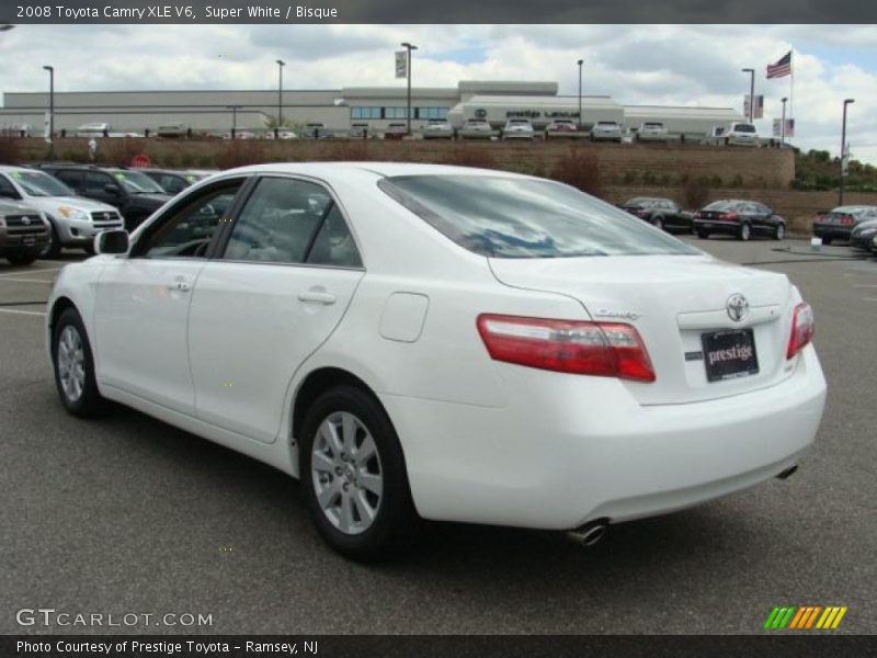 Super White / Bisque 2008 Toyota Camry XLE V6