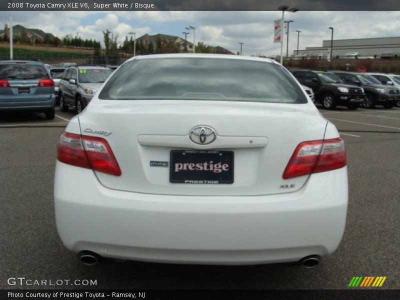 Super White / Bisque 2008 Toyota Camry XLE V6