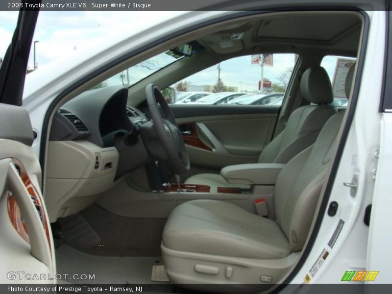 Super White / Bisque 2008 Toyota Camry XLE V6