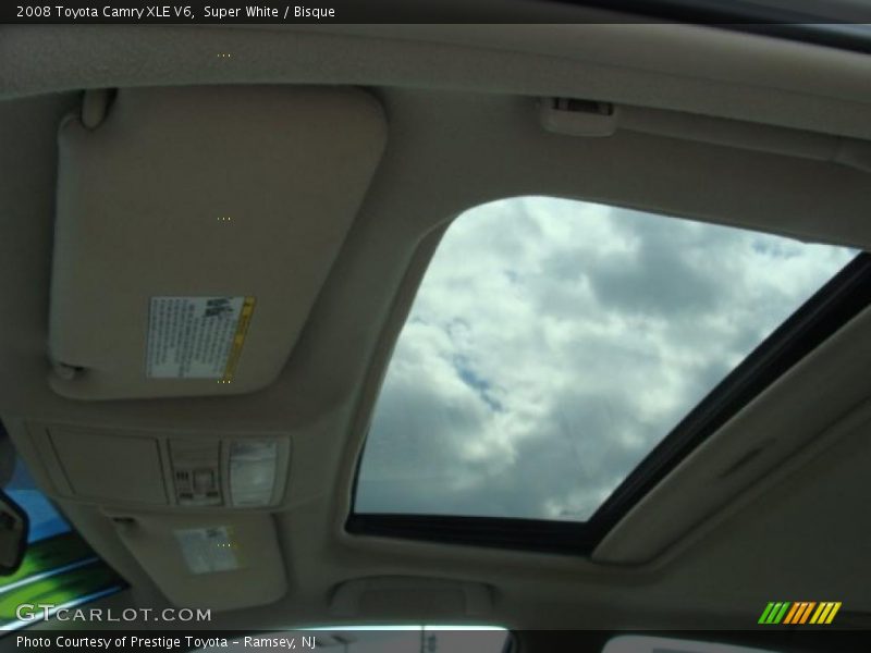 Super White / Bisque 2008 Toyota Camry XLE V6