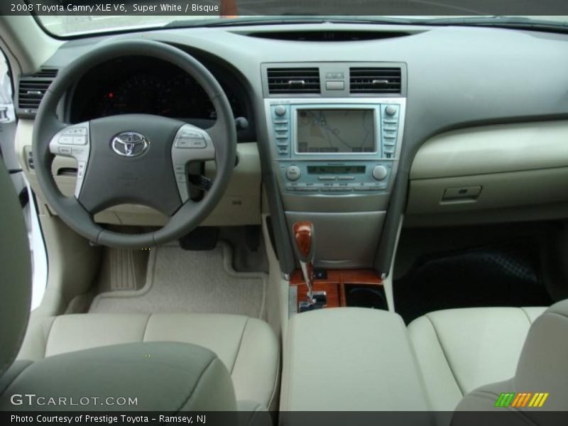 Super White / Bisque 2008 Toyota Camry XLE V6