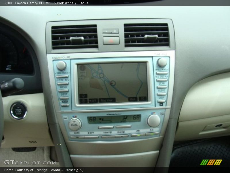Super White / Bisque 2008 Toyota Camry XLE V6