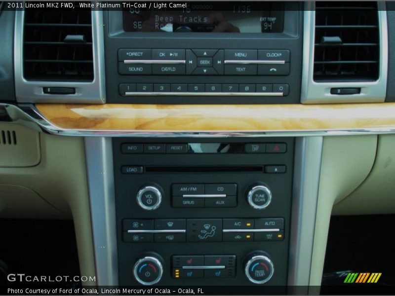 White Platinum Tri-Coat / Light Camel 2011 Lincoln MKZ FWD