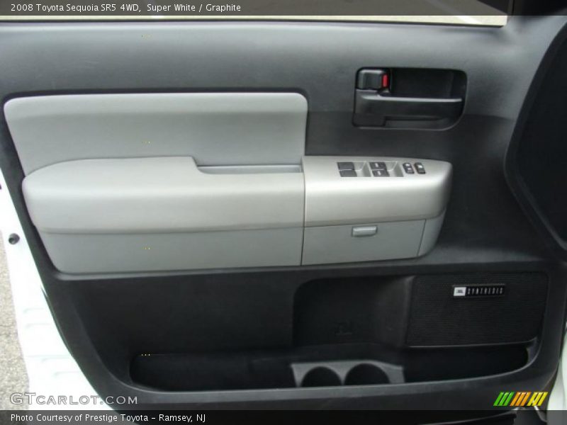 Super White / Graphite 2008 Toyota Sequoia SR5 4WD
