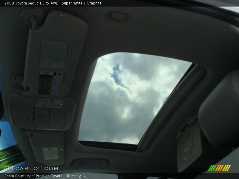 Super White / Graphite 2008 Toyota Sequoia SR5 4WD