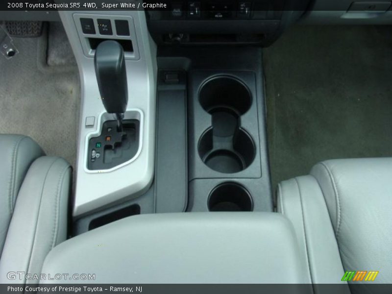 Super White / Graphite 2008 Toyota Sequoia SR5 4WD