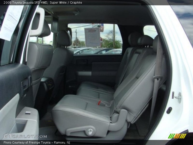 Super White / Graphite 2008 Toyota Sequoia SR5 4WD