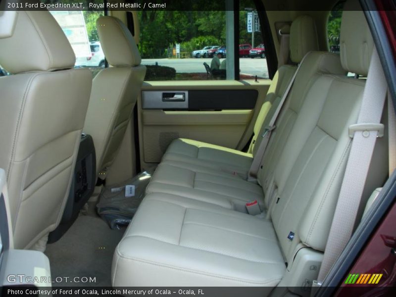 Royal Red Metallic / Camel 2011 Ford Expedition XLT