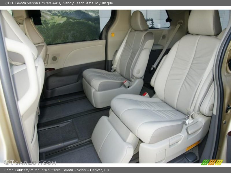 Sandy Beach Metallic / Bisque 2011 Toyota Sienna Limited AWD