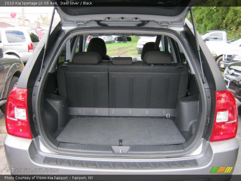 Steel Silver / Black 2010 Kia Sportage LX V6 4x4