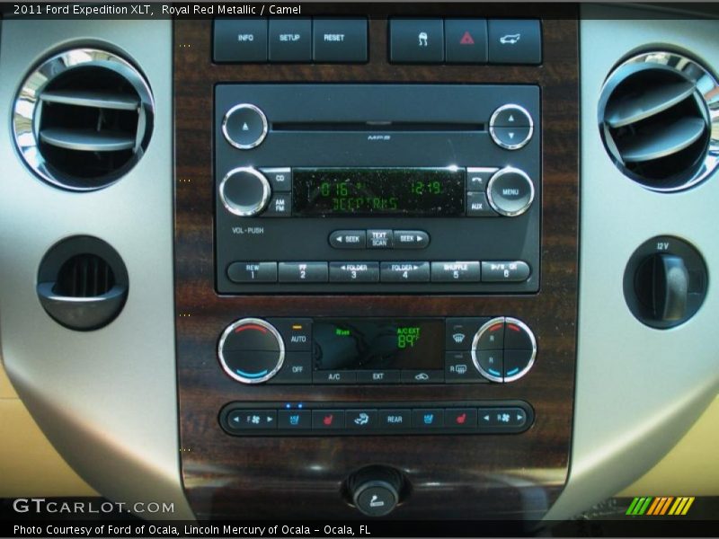 Royal Red Metallic / Camel 2011 Ford Expedition XLT