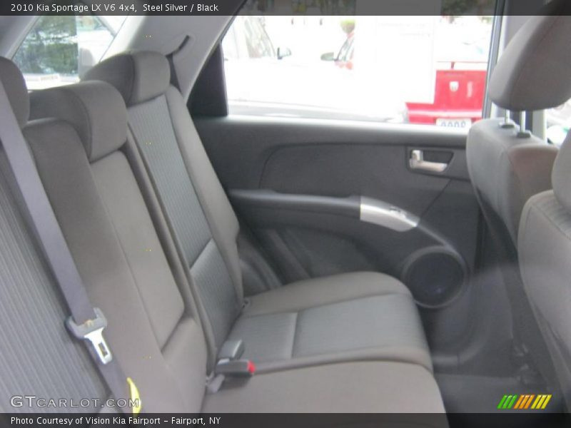 Steel Silver / Black 2010 Kia Sportage LX V6 4x4