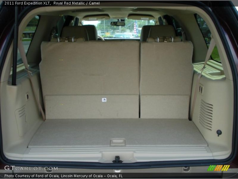 Royal Red Metallic / Camel 2011 Ford Expedition XLT