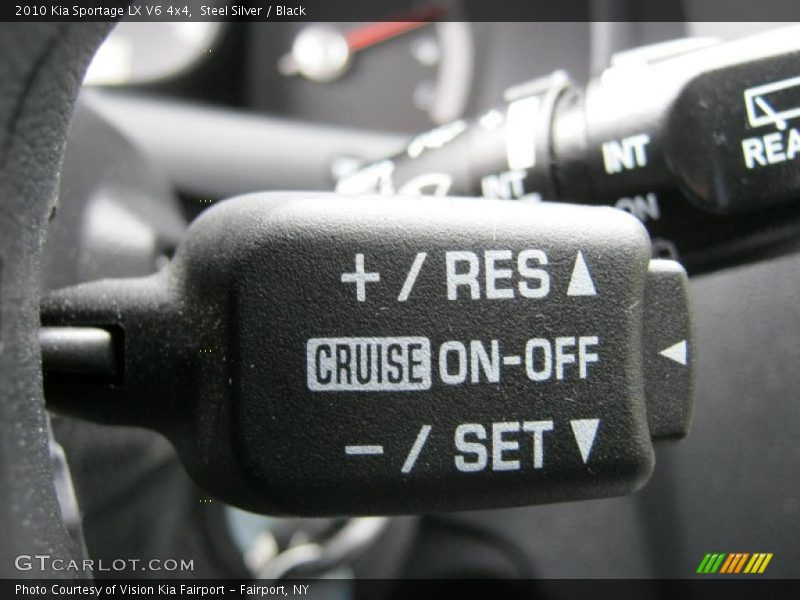 Steel Silver / Black 2010 Kia Sportage LX V6 4x4