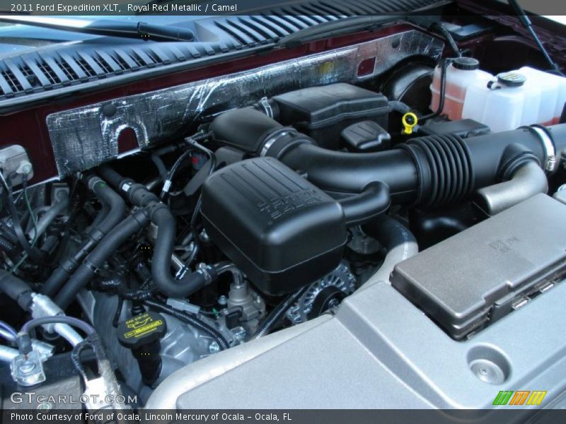 Royal Red Metallic / Camel 2011 Ford Expedition XLT