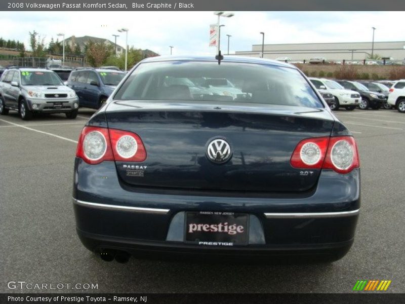 Blue Graphite / Black 2008 Volkswagen Passat Komfort Sedan