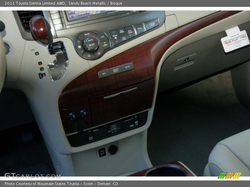 Sandy Beach Metallic / Bisque 2011 Toyota Sienna Limited AWD