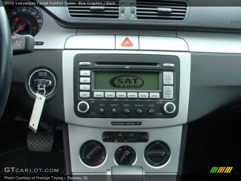 Blue Graphite / Black 2008 Volkswagen Passat Komfort Sedan