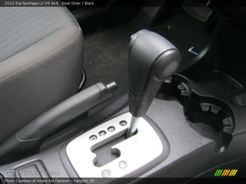 Steel Silver / Black 2010 Kia Sportage LX V6 4x4