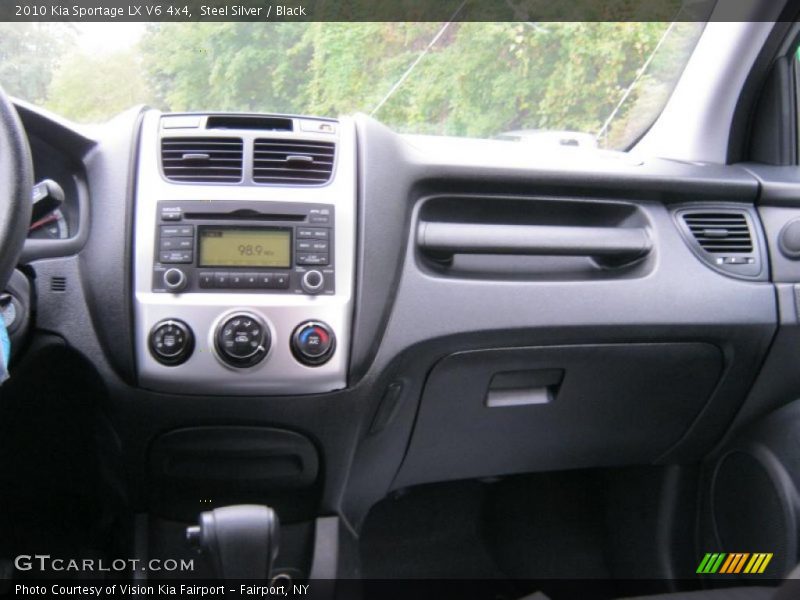 Steel Silver / Black 2010 Kia Sportage LX V6 4x4