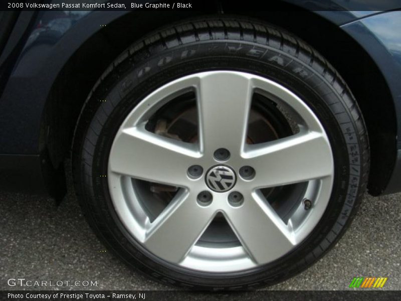 Blue Graphite / Black 2008 Volkswagen Passat Komfort Sedan