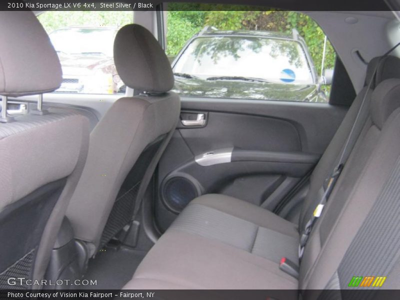 Steel Silver / Black 2010 Kia Sportage LX V6 4x4