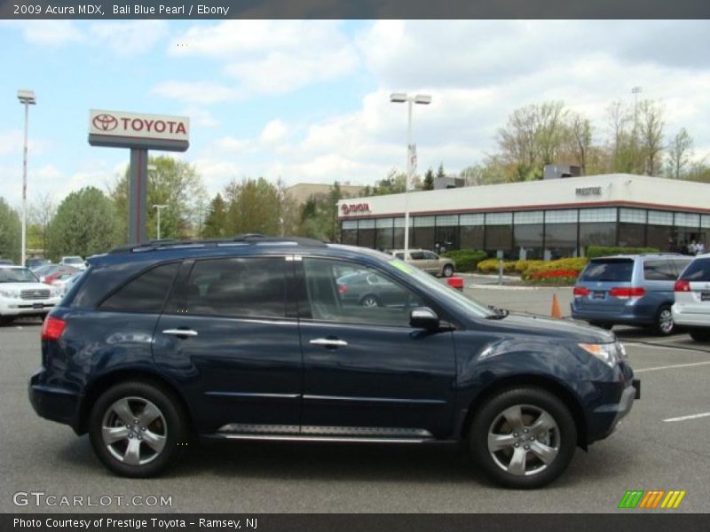 Bali Blue Pearl / Ebony 2009 Acura MDX