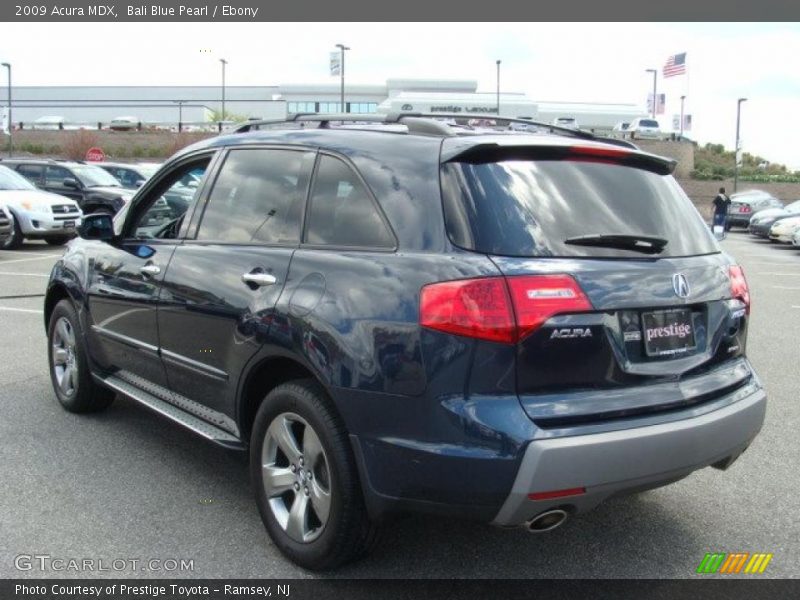 Bali Blue Pearl / Ebony 2009 Acura MDX