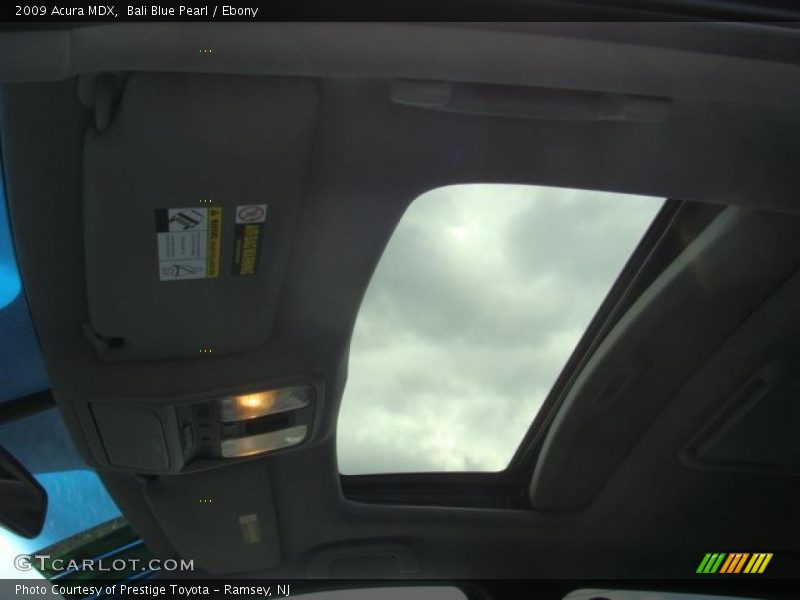 Bali Blue Pearl / Ebony 2009 Acura MDX