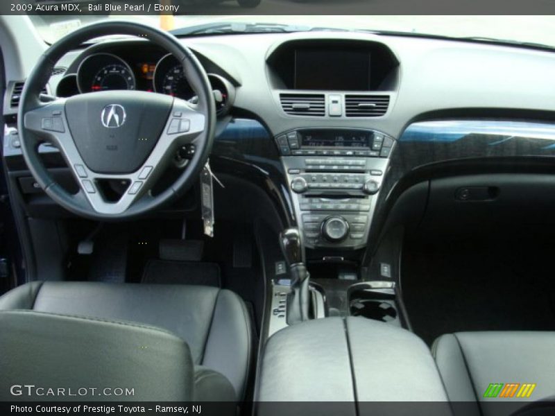 Bali Blue Pearl / Ebony 2009 Acura MDX