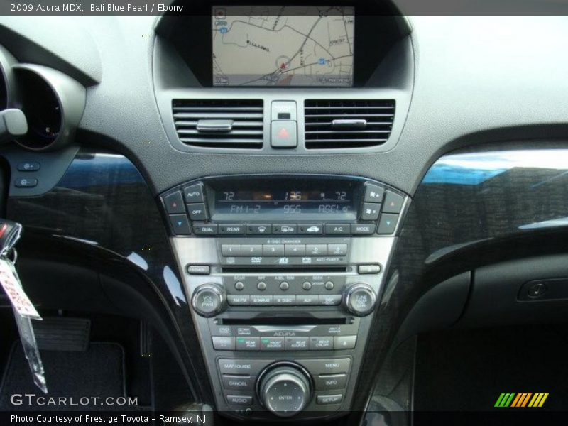 Bali Blue Pearl / Ebony 2009 Acura MDX