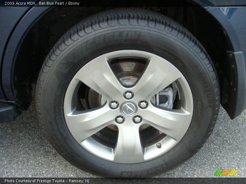 Bali Blue Pearl / Ebony 2009 Acura MDX