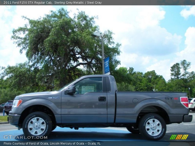 Sterling Grey Metallic / Steel Gray 2011 Ford F150 STX Regular Cab