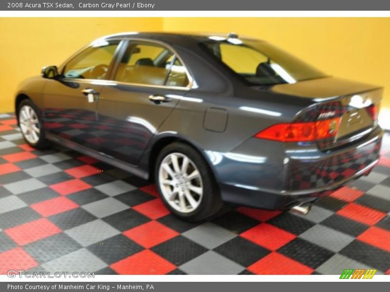 Carbon Gray Pearl / Ebony 2008 Acura TSX Sedan