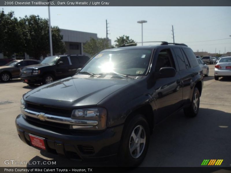 Dark Gray Metallic / Light Gray 2006 Chevrolet TrailBlazer LS