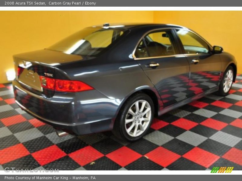 Carbon Gray Pearl / Ebony 2008 Acura TSX Sedan