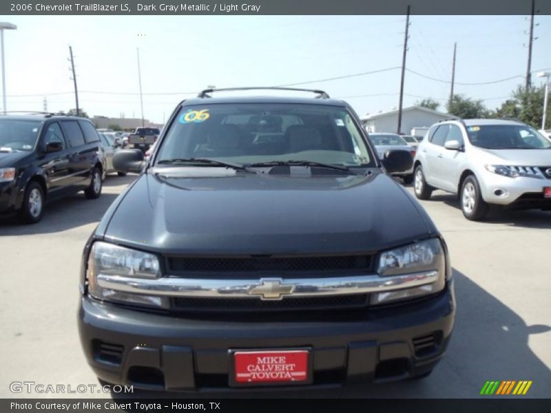 Dark Gray Metallic / Light Gray 2006 Chevrolet TrailBlazer LS