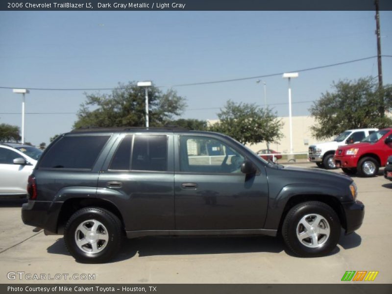 Dark Gray Metallic / Light Gray 2006 Chevrolet TrailBlazer LS