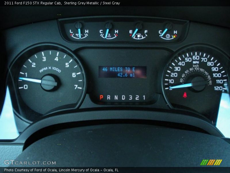 Sterling Grey Metallic / Steel Gray 2011 Ford F150 STX Regular Cab