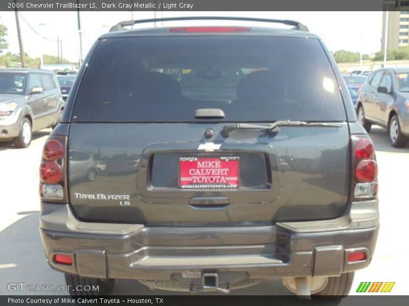 Dark Gray Metallic / Light Gray 2006 Chevrolet TrailBlazer LS