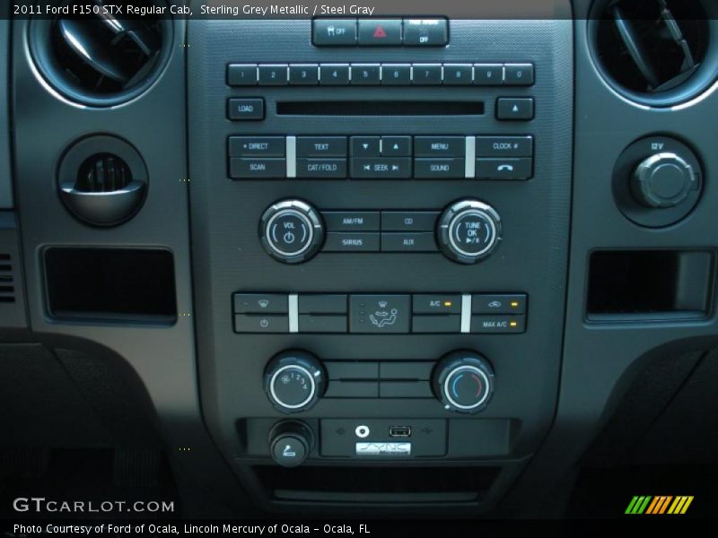 Sterling Grey Metallic / Steel Gray 2011 Ford F150 STX Regular Cab