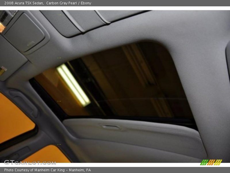 Carbon Gray Pearl / Ebony 2008 Acura TSX Sedan