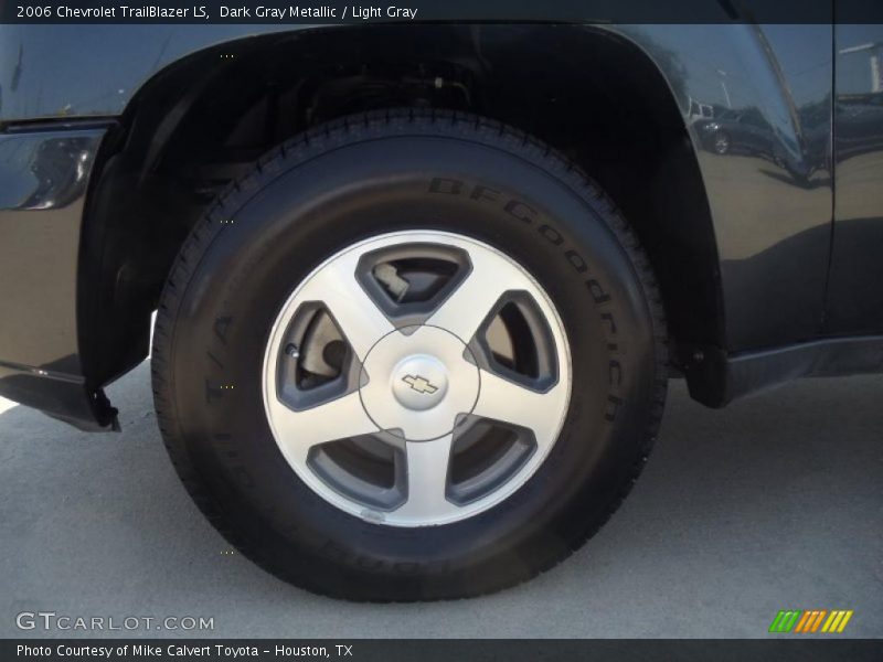 Dark Gray Metallic / Light Gray 2006 Chevrolet TrailBlazer LS