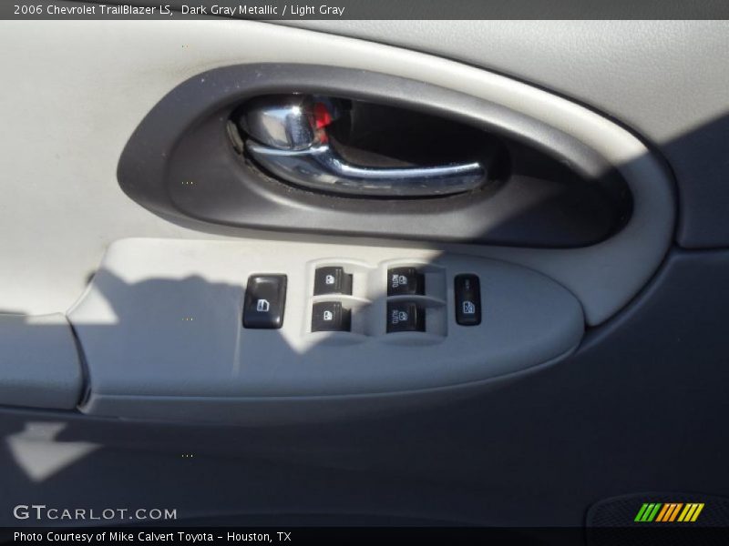 Dark Gray Metallic / Light Gray 2006 Chevrolet TrailBlazer LS