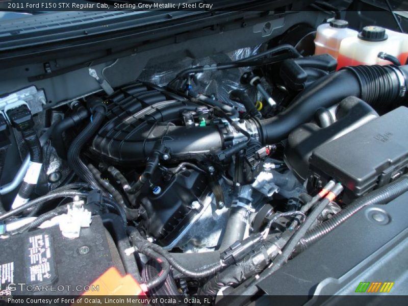 Sterling Grey Metallic / Steel Gray 2011 Ford F150 STX Regular Cab