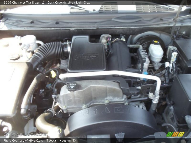 Dark Gray Metallic / Light Gray 2006 Chevrolet TrailBlazer LS