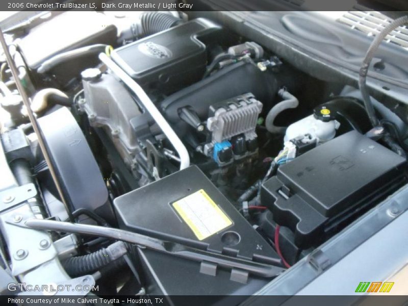 Dark Gray Metallic / Light Gray 2006 Chevrolet TrailBlazer LS