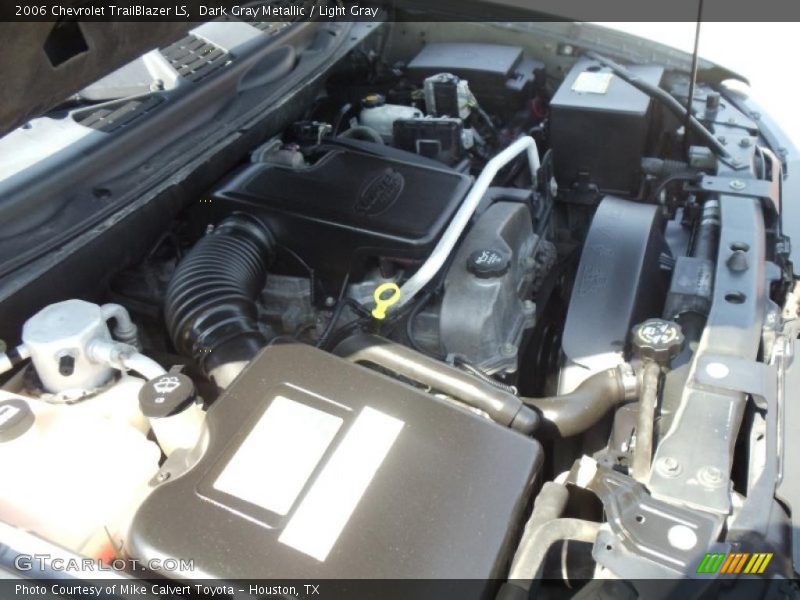 Dark Gray Metallic / Light Gray 2006 Chevrolet TrailBlazer LS