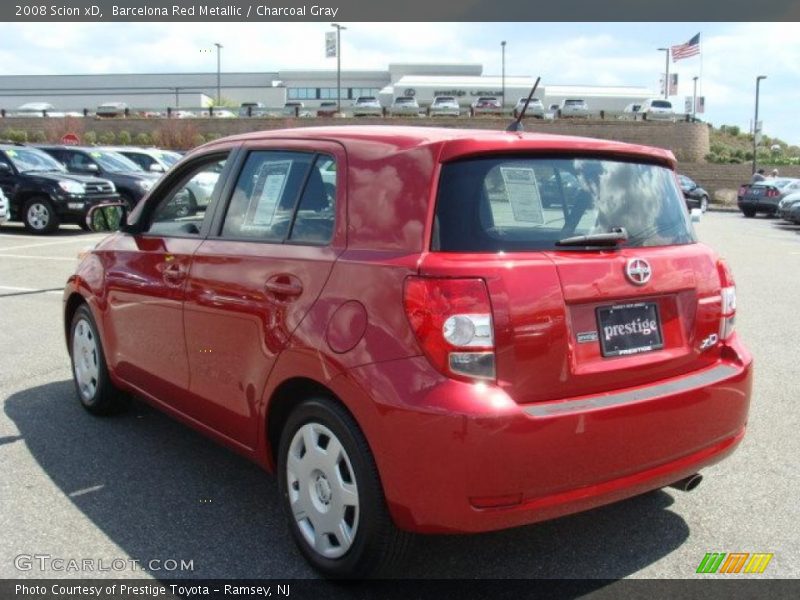 Barcelona Red Metallic / Charcoal Gray 2008 Scion xD