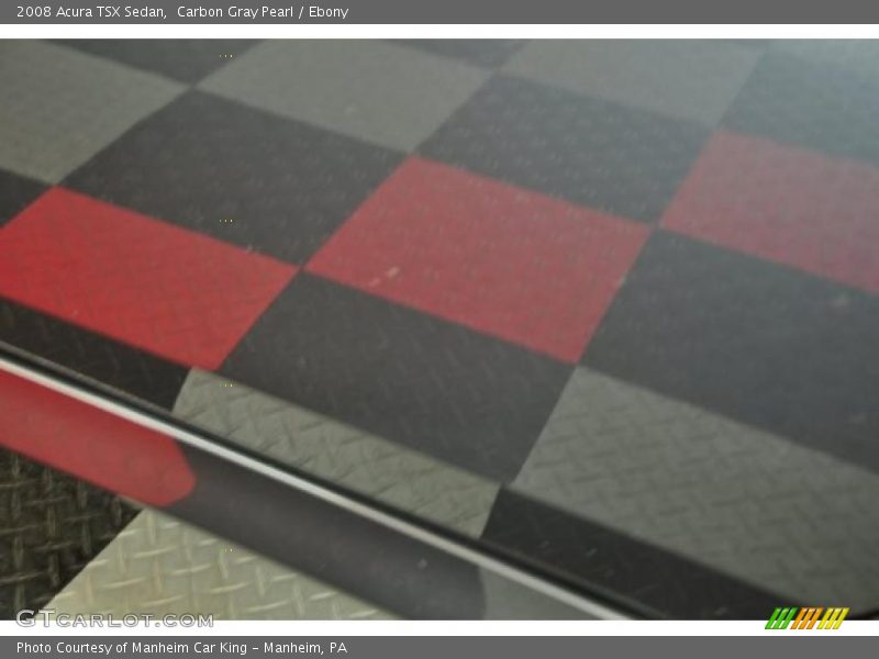 Carbon Gray Pearl / Ebony 2008 Acura TSX Sedan